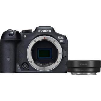 Canon EOS R7 w. Mount Adapter EF-EOS R