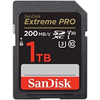 Memory Cards - SANDISK MEMORY SDXC 1TB UHS-I SDSDXXD-1T00-GN4IN - quick order from manufacturer