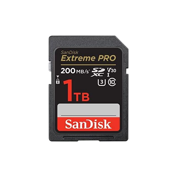 Memory Cards - SANDISK MEMORY SDXC 1TB UHS-I SDSDXXD-1T00-GN4IN - quick order from manufacturer