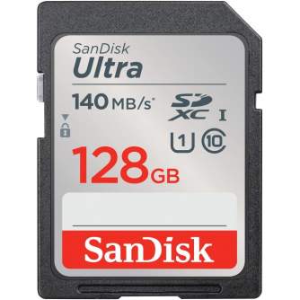 Memory Cards - SANDISK MEMORY SDXC 128GB UHS-I SDSDUNB-128G-GN6IN - quick order from manufacturer