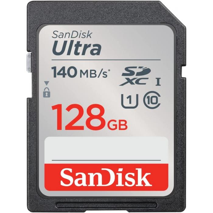 Memory Cards - SANDISK MEMORY SDXC 128GB UHS-I SDSDUNB-128G-GN6IN - quick order from manufacturer