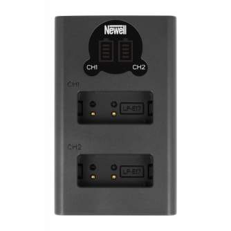 Camera Batteries - Newell Dual-channel charger set and two LP-E17 rechargeable batteries Newell DL-USB-C for Canon - quick order from manufacturer