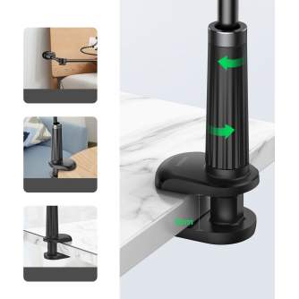 Больше не производится - UGREEN LP485 universal holder stand with flexible arm black