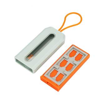 Memory Card Case - JJC MCK SD6GO Geheugenkaart Case MCK SD6GO - buy today in store and with delivery