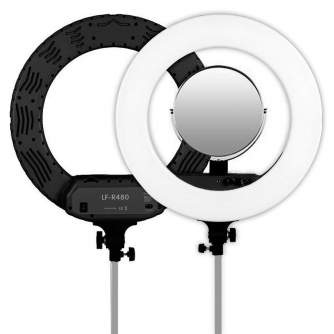 Caruba Round Vlogger 18 inch LED Set Economy met Tas Zwart