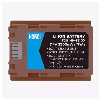 Camera Batteries - Newell Replacement Battery NP-FZ100 USB-C for Sony - quick order from manufacturer