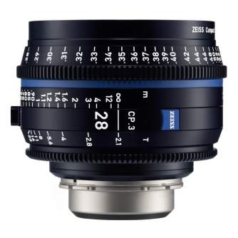 CINEMA Video objektīvi - Carl Zeiss CP.3 2.1/28 mm MFT Mount - быстрый заказ от производителя