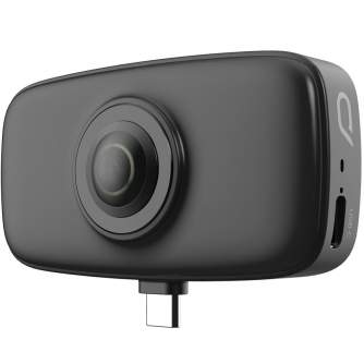 360 Live Streaming Camera - Kandao QooCam FUN Black 360 Lens for Android Phone - quick order from manufacturer