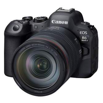 Mirrorless Cameras - Canon EOS R6 Mark II RF 24-105mm F4 L IS USM - quick order from manufacturer