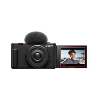 Компактные камеры - Sony ZV-1F Digital Vlog camera 20mm F2.0 - купить сегодня в магазине и с доставкой