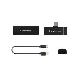 Wireless Lavalier Microphones - Saramonic Blink Go-D1 Lightning iPhone wireless audio transmission kit - quick order from manufacturer