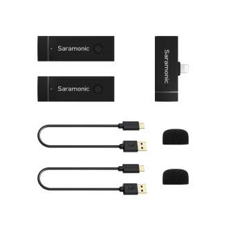 Wireless Lavalier Microphones - Saramonic Blink Go-D2 Lightning iPhone wireless audio transmission kit - quick order from manufacturer