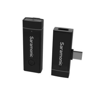 Wireless Lavalier Microphones - Saramonic Blink Go-U1 USB-C wireless audio transmission kit Android & iPhone 15 - quick order from manufacturer