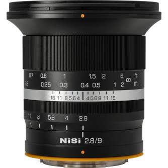 Mirrorless Lenses - NISI LENS 9MM F2.8 FOR APS-C SONY E-MOUNT 2.8/9MM E-MOUNT - quick order from manufacturer