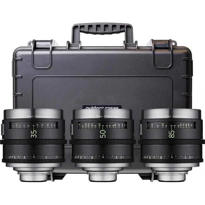 CINEMA Video Lenses - XEEN MEISTER KIT PL WITH HARDCASE 121849 - quick order from manufacturer