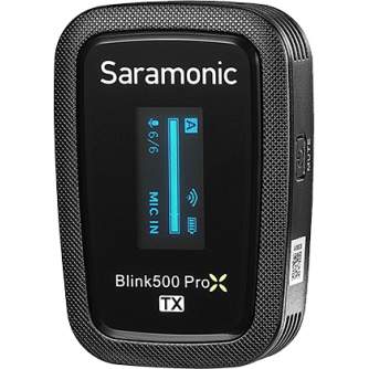 Wireless Lavalier Microphones - SARAMONIC BLINK 500 PROX B5 2,4GHZ wireless USB-C Android & iPhone 15 - quick order from manufacturer