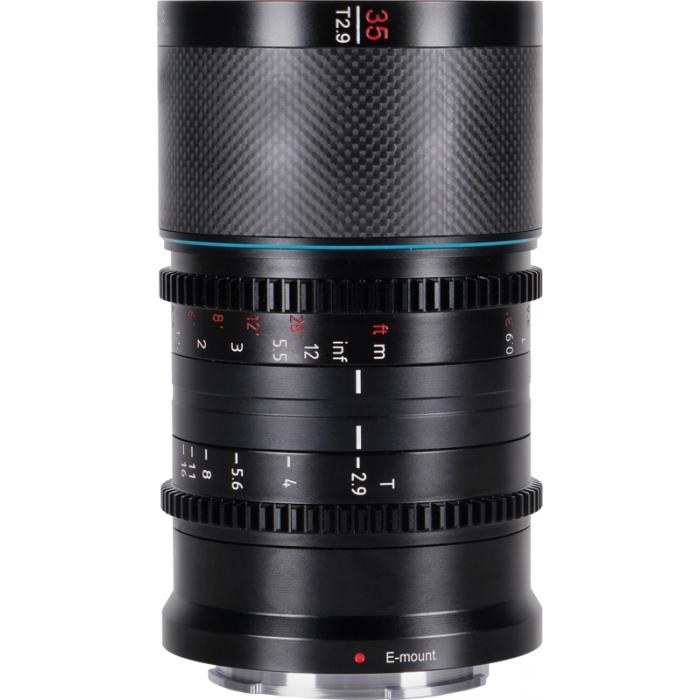 Mirrorless Lenses - SIRUI ANAMORPHIC LENS SATURN 35MM 1.6X CARBON FIBER FULL FRAME E-MOUNT (BLUE FLARE) SATURN E35B - quick order from manufacturer