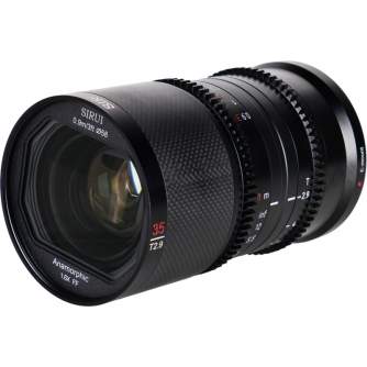 Mirrorless Lenses - SIRUI ANAMORPHIC LENS SATURN 35MM 1.6X CARBON FIBER FULL FRAME E-MOUNT (BLUE FLARE) SATURN E35B - quick order from manufacturer