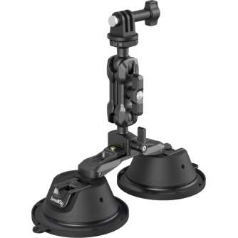 Photo Tripods - SMALLRIG 3566 SUCTION CUP PORTABLE DUAL WITH CAMERA MOUNT SC-2K 3566 - quick order from manufacturer