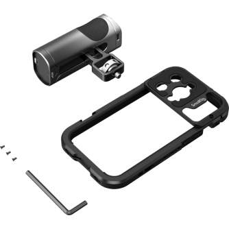 Ietvars kameram CAGE - SMALLRIG 4100 MOBILE VIDEO CAGE KIT (SINGLE HANDHELD) FOR IPHONE 14 PRO 4100 - ātri pasūtīt no ražotāja