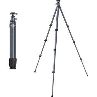 Photo Tripods - SMALLRIG 3987 LIGHTWEIGHT TRAVEL TRIPOD (ALU) AP-01 3987 - quick order from manufacturer