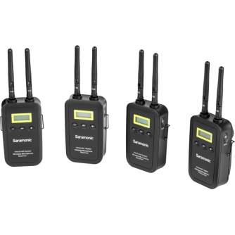 Bezvadu audio sistēmas - Wireless system 5.8 GHz Saramonic VmicLink5 RX + TX + TX + TX Kit - ātri pasūtīt no ražotāja