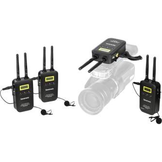 Bezvadu audio sistēmas - Wireless system 5.8 GHz Saramonic VmicLink5 RX + TX + TX + TX Kit - ātri pasūtīt no ražotāja