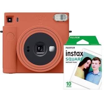 Фотоаппараты моментальной печати - Fujifilm Instax Square SQ1, terracotta orange + film 70100148679 - быстрый заказ от производи