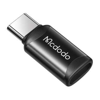 Discontinued - Micro USB to USB-C adapter, Mcdodo OT-9970 (black)