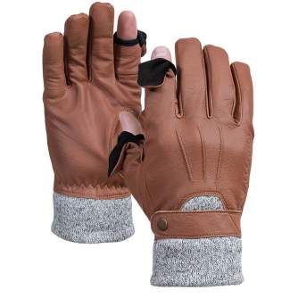 Gloves - VALLERRET URBEX PHOTOGRAPHY GLOVE BROWN M 20UBX-BR-M - quick order from manufacturer