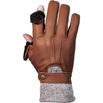 Gloves - VALLERRET URBEX PHOTOGRAPHY GLOVE BROWN M 20UBX-BR-M - quick order from manufacturer