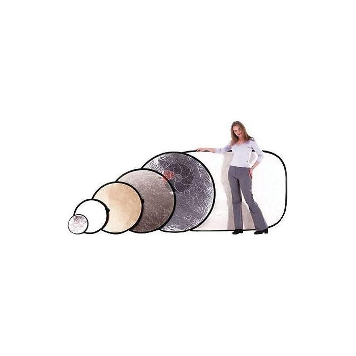 Saliekamie atstarotāji - Manfrotto reflector 95cm silver white LA 3831 LL LR3831 - быстрый заказ от производителя