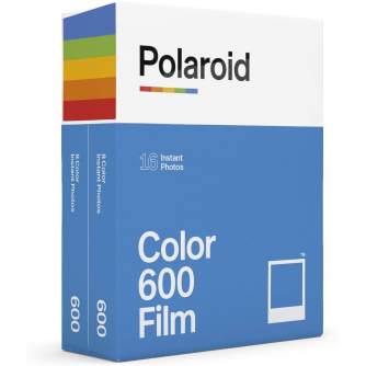 Film for instant cameras - POLAROID ORIGINALS POLAROID ORIGINAL COLOUR FILM FOR 600 2-PACK - quick order from manufacturer