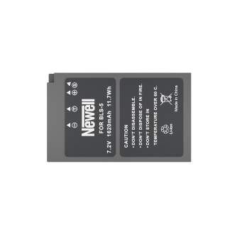 Camera Batteries - Newell BLS-5 Battery for Olympus Cameras, 1620mAh, Li-ion - quick order from manufacturer