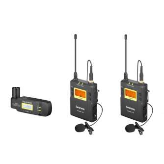 Bezvadu audio sistēmas - Saramonic UwMic9 Kit 8 Wireless Kit (RX-XLR9 + TX9 + TX9) - быстрый заказ от производителя