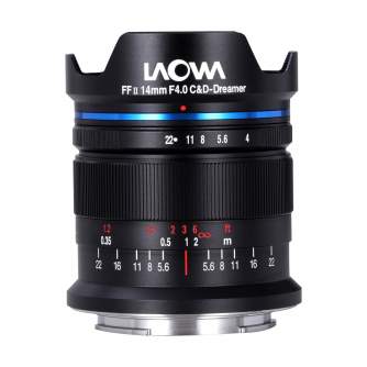 Mirrorless Lenses - Laowa 14 mm f/4,0 FF RL Zero-D for Sony E - quick order from manufacturer