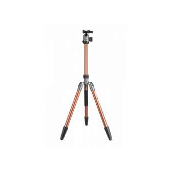 Foto statīvi - Fotopro Tripod X-go Predator with ball head FPH-62Q - gray-brown - ātri pasūtīt no ražotāja