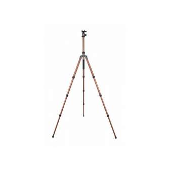 Foto statīvi - Fotopro Tripod X-go Predator with ball head FPH-62Q - gray-brown - ātri pasūtīt no ražotāja