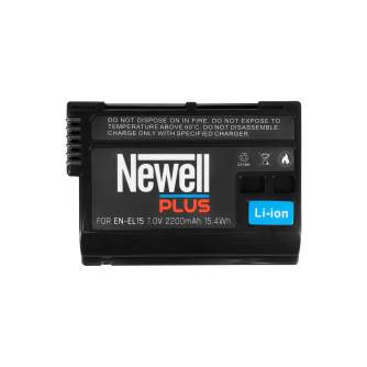 Camera Batteries - Newell Plus Battery replacement for EN-EL15 - quick order from manufacturer