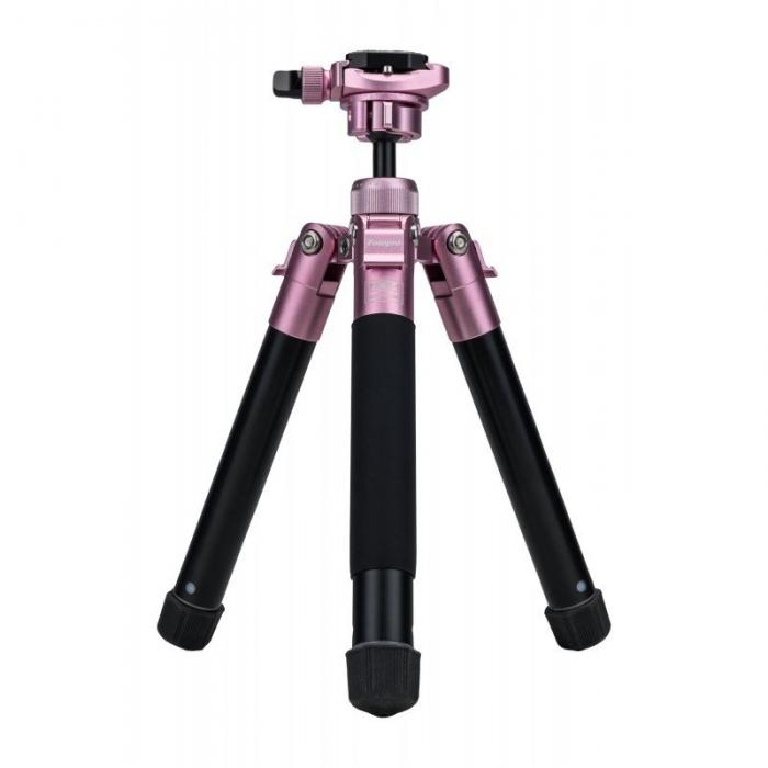 Штативы для фотоаппаратов - Fotopro Free-1 tripod - pink - быстрый заказ от производителя