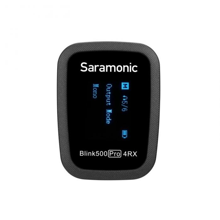 Bezvadu piespraužamie mikrofoni - Saramonic Blink 500 Pro B8 2,4GHz wireless w/3,5mm / 4-Channel Wireless Microphone System - perc šodien veikalā un ar piegādi