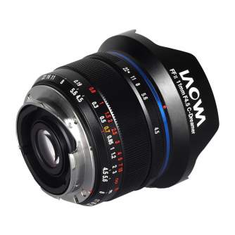 Tālmēra objektīvi - Laowa 11 mm f/4,5 FF RL for Leica M Black - ātri pasūtīt no ražotāja