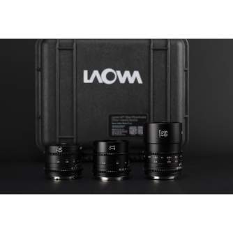 Mirrorless Lenses - Laowa Lens Kit Venus Optics Cine Prime Wide, Macro for Micro 4/3 - быстрый заказ от производителя