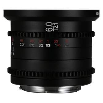 CINEMA видео объективы - Lens Laowa Venus Optic 6 mm T2,1 Cine for Micro 4/3 - быстрый заказ от производителя