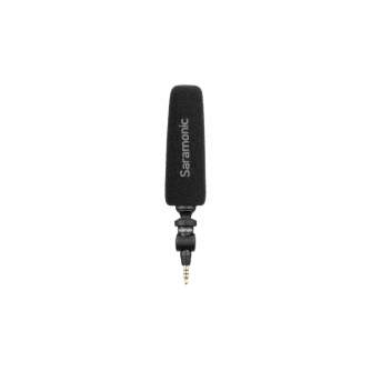 Smartphone Microphones - Condenser microphone Saramonic SmartMic5S with mini Jack TRRS connector - quick order from manufacturer