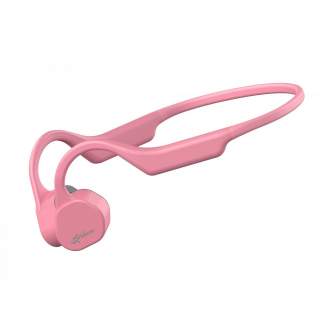 Headphones - Wireless headphones with bone conduction technology Vidonn F3 - pink - quick order from manufacturer