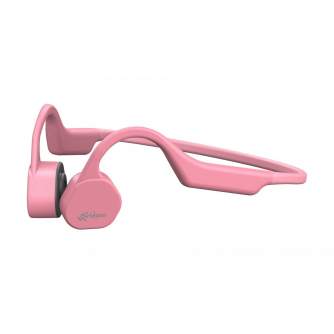 Austiņas - Wireless headphones with bone conduction technology Vidonn F3 - pink - ātri pasūtīt no ražotāja