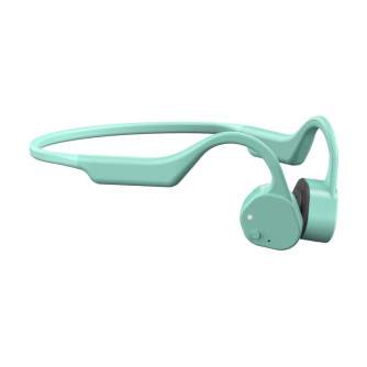 Headphones - Wireless headphones with bone conduction technology Vidonn F3 - green - quick order from manufacturer