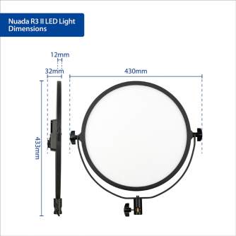 Light Panels - Phottix Nuada R3 II VLED Video LED Light - buy today in store and with delivery