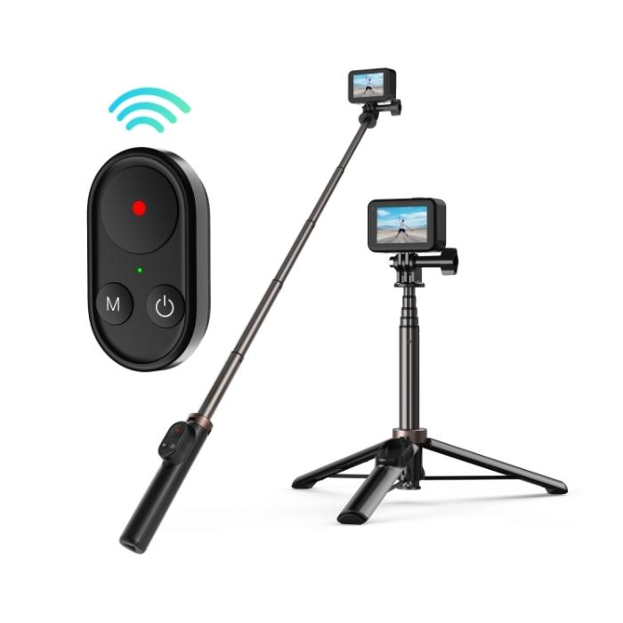 Selfie Stick - Selfie stick Telesin for smartphones and sport cameras with BT remote controller (TE-RCSS-001) - quick order from manufacturer